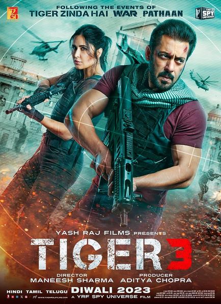 Hind kinolar Yo'lbars 3 / Tiger 3 hind kino Premyera 2023 (uzbek tilida)