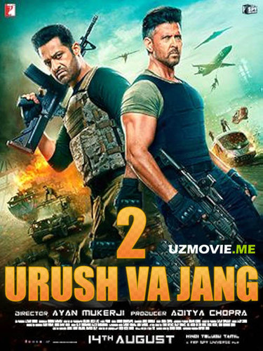 Hind kinolar Urush va Jang 2 hind kino 2025 (uzbek tilida)