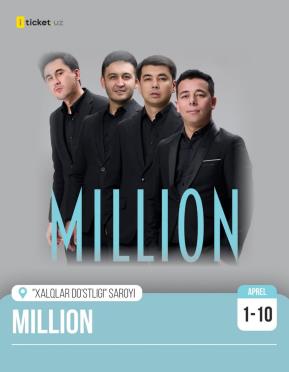 Million jamoasi 2025 konsert dasturi 4K formatda to'liq